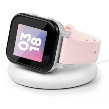 Imagem de Compatível com Gabb Watch 3/3e suporte de carregamento para crianças, base magnética dobrável, estação de carregamento de encaixe para incentivar hábitos de carregamento diários em casa ou na escola