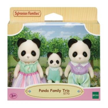 Imagem de TRIO FAMÍLIA DOS PANDAS GRACIOSOS (PAPAI/MAMÃE/BEBÊ) SYLVANIAN FAMILIES 5770 - EPOCH