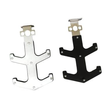 Imagem de Dynwave Suportes para barras de academia de garagem, acessórios para agachamento, treinamento de força, organizadores de armazenamento portáteis elegantes