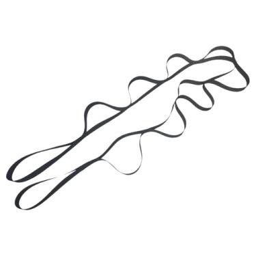 Imagem de Deevoka Faixa elástica com laços, faixa de alongamento para pernas, corda de tração para exercícios de alongamento dos pés e panturrilhas para flexibilidade e