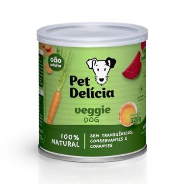 Imagem de Pet Delícia Veggie Dog 320g, Alimentação Natural para Cães, Com Ovo, Legumes e Azeite de Oliva
