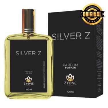 Imagem de Silver Z Perfume Masculino 100ml Alta Fixação Parfum - Zyone Cosmetico