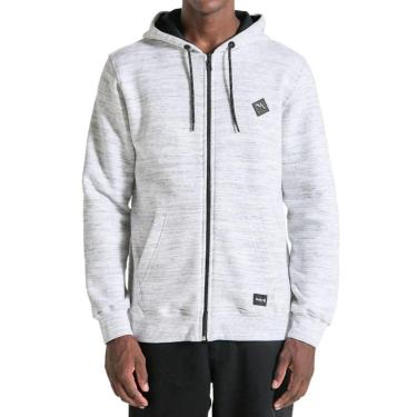 Imagem de Moletom Canguru Hurley Snow Branco-Masculino