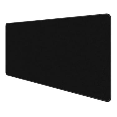 Imagem de Mouse pad 90x40 Grande Profissional HighSpeed, Ergonomia Premium, Confortável, Superfície Antiderrapante, Alta Sensibilidade, Para Escritório, Home Office, Jogos, PC, Notebook (Borda preta)
