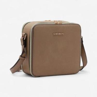 Imagem de Bolsa Feminina Chenson Transversal Natural-Feminino