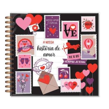 Imagem de Album De Fotos G Romantico Selos Fina Ideia