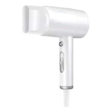 Imagem de Secador de Cabelo Profissional, 1500W, Branco, Plástico, 26cm x 14cm, Motor de Alta Performance, Redução de Frizz, 127V