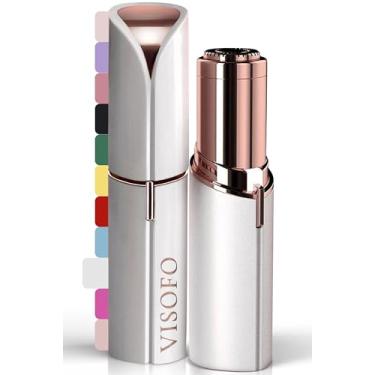 Imagem de Remoção de pelos faciais para mulheres | Dispositivo elétrico de barbear, ferramentas de remoção de dermaplaning de bigode pequeno, pinças, depilador, aparador facial, barbeadores, aparelhos de beleza