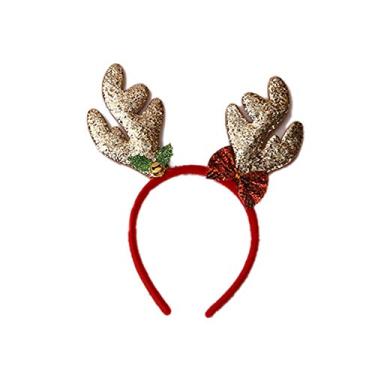 Imagem de Tiara de Antilope Trajes Festivos Festa Acessórios Cabeça Presentes Tecido Macio para Decorações Feriado Ano Novo Tema Inverno Adorable Adultos