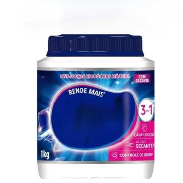 Imagem de Detergente e Sabão em Pó para Lava Louças e Máquina de Lavar Louça 1kg ou 450g(1 Unidade 1Kg)