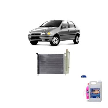 Imagem de Kit Radiador Palio 1.0 96> Aditivo Visconde Água Desmineralizada 5 Litros