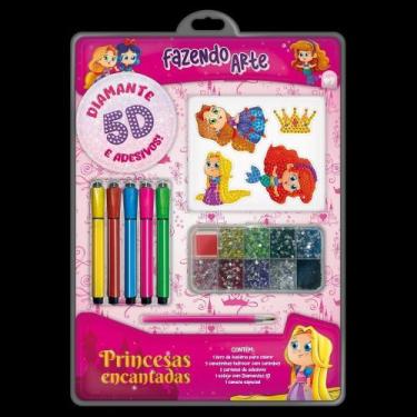 Imagem de Fazendo Arte Diamante 5D - Princesas Encantadas - VALE DAS LETRAS, Sor