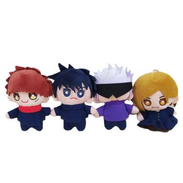 Imagem de Boneca de pelúcia, 4 unidades/conjunto Jujutsus Kaisens Ani 10 cm