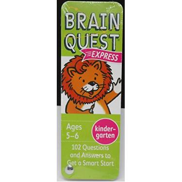 Imagem de Brain Quest Kindergarten Flashcards - Ages 5-6, 102 Language Questions