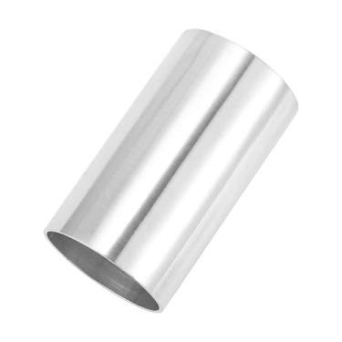 Imagem de TUCKBOLD 57 mm/2,2" OD reto 6061 tubo de liga de alumínio intercooler superfície polimento entrada de ar mangueira de conexão dupla cabeça plana 100 mm 9.9 cm (C) 1 mm 0.1 cm (T)