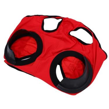 Imagem de AUNMAS Capa para Olhos de Cavalo, Poliéster Altamente Elástico, Alta Elasticidade, Conforto, Proteção contra Poeira, Ajuste Seguro, Pisca-pisca, Véu para Treinamento de Competição