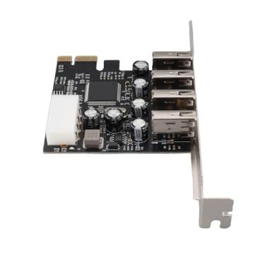 Imagem de KIMISS Hub de Placa de Expansão PCI E para USB - 4 Portas USB 2.0 Hub Interno, Suporte Hot Plug para 10/8/7, Linux E OS X - Atualize Seu PC de Mesa