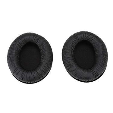 Imagem de Cryfokt HD201 HD180 HD201S Almofadas de Capa de Fone de Ouvido, Almofada de Esponja de Alta Elasticidade que Melhora o Desempenho Dos Graves, Preto 1 par 3,94 * 3,07 * 0,75 Polegadas