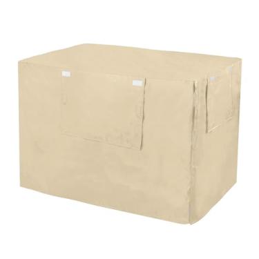 Imagem de Capa de caixa de cachorro de trigo à prova de vento com laterais dobráveis para donos de cães X-ee