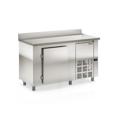 Imagem de Balcão Refrigerado de Encosto Sem Cuba 150cm Inox Gelopar GBFE-150 - 220V