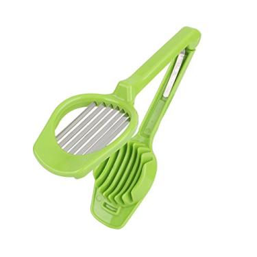 Imagem de GLOGLOW Ferramentas de Cozinha Ferramenta de Cozinha para Fatias Perfeitas, Faces de Corte Duplas, Alça Antiderrapante, Segura para Máquina de Lavar Louça, Cortador de Fatiador de Ovo de 19 X 7,5