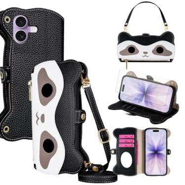 Imagem de Asuwish Capa de telefone para iPhone 17 XHX US preta