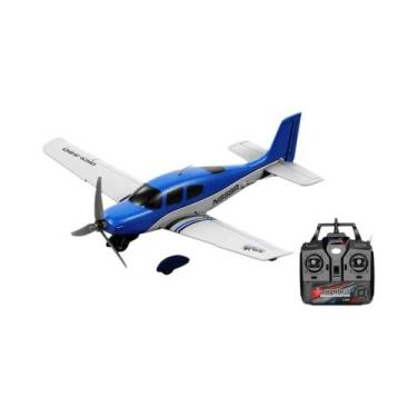 Imagem de Avião De Controle Remoto De 4 Canais QIDI-580 SR22 Simulação Motor Bru