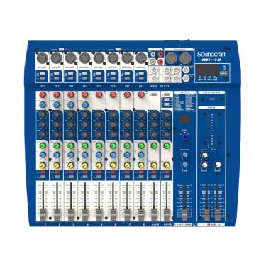 Imagem de Mesa de Som Interface 12 Canais MI Series MI-12 Soundcraft