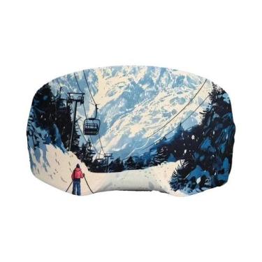 Imagem de Capa Protetora Anti-Risco Para Óculos De Esqui Portátil Para Prancha D