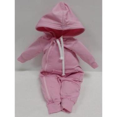 Imagem de Macacão Luxo Bebê Menina Térmico Inverno Lessa Kids B9240-Feminino