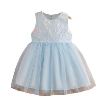 Imagem de Vestidos De Verão Para Meninas Com Alças De Malha, Vestidos Fofos Para