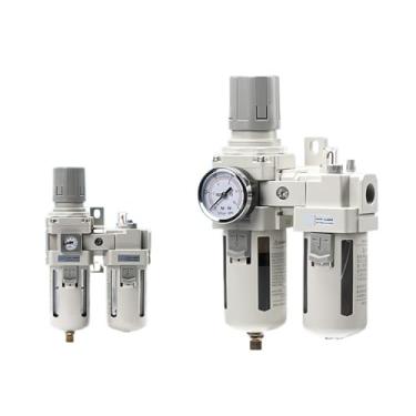 Imagem de 1 peça de processador de ar branco AC2000-02 Filtro de ar triplo AC2010-02 Duplo (AC5000-10D)