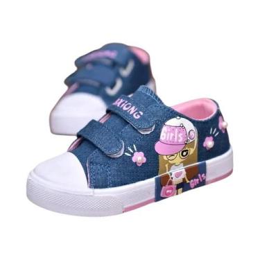 Imagem de Tênis Casuais De Lona Para Meninas, Calçados Esportivos Para Todas as 