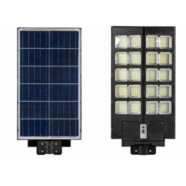 Imagem de luminaria publica solar 1000w com sensor cor preto - daSHEN