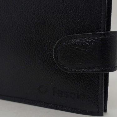 Imagem de Carteira Masculino Fasolo Couro C/Fecho H016.143 Preto UNICO-Masculino