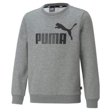 Imagem de Blusa Moletom Puma Essentials Crew Neck Big Logo-Masculino