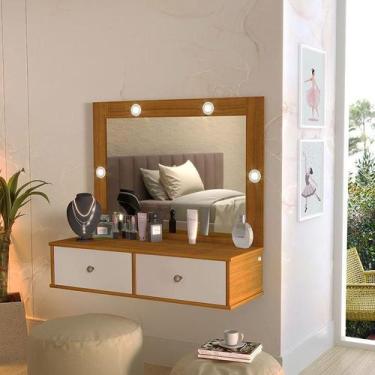 Imagem de Penteadeira Suspensa Isis Ambiente Freijó Mani  Luapa Móveis