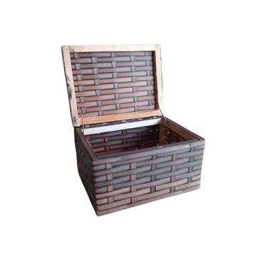 Imagem de Baú Decorativo N2 para Presentes e Lembrançinhas (ENVELHECIDO)