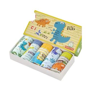 Imagem de Conjunto De 5 Peças De Roupa Íntima Para Meninos, Cuecas De Algodão Ma