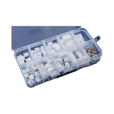 Imagem de Kit De Conectores Terminais 230 Peças 2p 3p 4p 5pin 2.54mm Pitch Conec