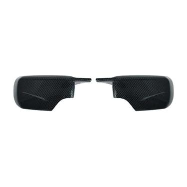 Imagem de Tampa Do Espelho Retrovisor Lateral Do Carro Compatível Com BMW 320i 323i 325i 328i 330i 525i 528i 530i 540i E46 E39 1996-2005(Carbon Fiber Look)