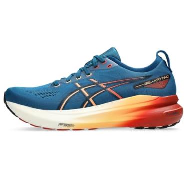 Imagem de ASICS Tênis de corrida masculino Gel-Kayano 31, Rich Navy/Spice Latte, 42