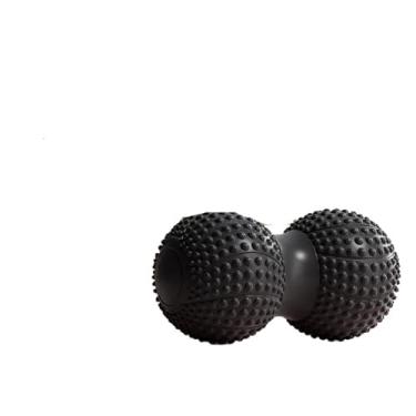 Imagem de Bola de massagem de amendoim 、Massagem muscular profunda miofascial、ferramenta de massagem de relaxamento no pescoço nas costas 、Rolo de pé、Esfera fascial (preta, 1 peça)