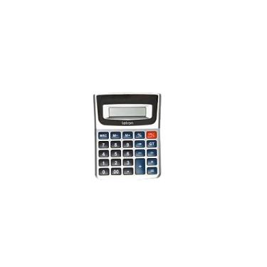 Imagem de CALCULADORA DE MESA 8 DÍGITOS PRATA OFFICE - LETRON