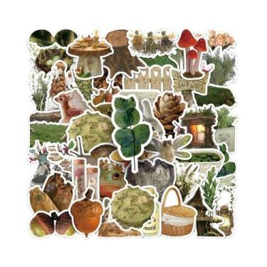 Imagem de Adesivos De Graffiti Estilo INS Floresta 10 30 50PCS Decalques De Pais