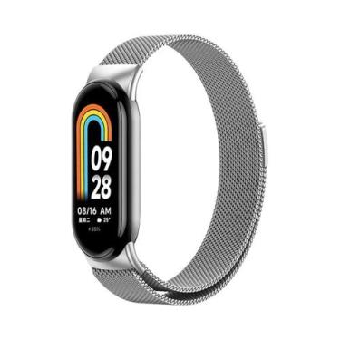 Imagem de Pulseira Magnética Milanese Loop Para Xiaomi Mi Band 8 9, Substituição