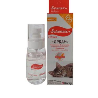 Imagem de Serenex Spray 70ml Para Gatos Konig