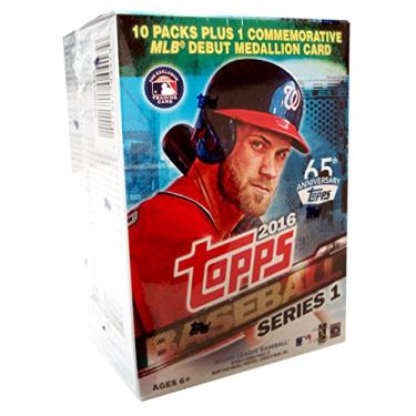 Imagem de Topps Caixa econômica MLB Series 1 2016, pequena, branca