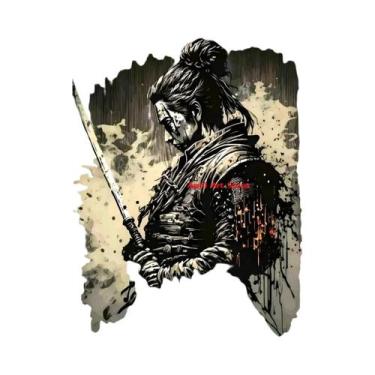 Imagem de Pôster De Jogo Sekiro Shadows Die Twice Em Lona Para Decoração De Quar