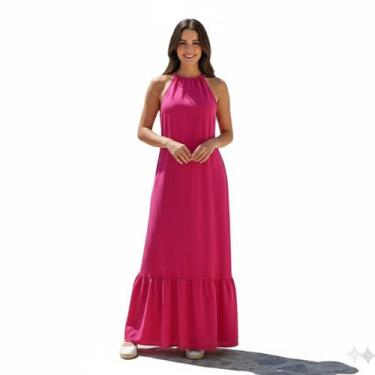 Imagem de Vestido Longo Frente Única Elegância Formaturas Eventos - CCS MANIA, G